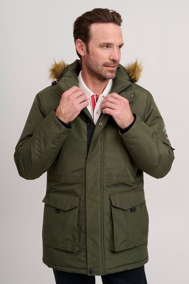 FQ1924 Winterjacke FQAegir Modische Winterjacke mit Fellimitat-Kragen von FQ1924