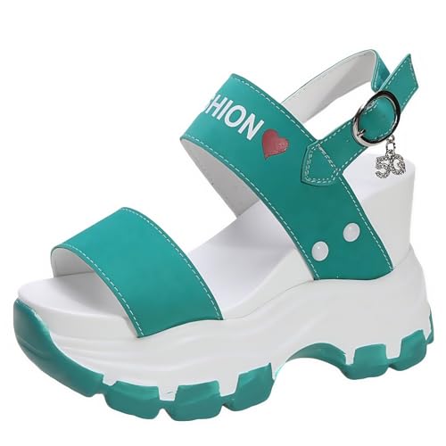 FQLGJMY Frauen Vegan Chunky Goth Schuhe Punk Stil Schuhe mit Schädel Sterne Kreuz Herz Kette Niet offene Zehe Rutschen auf Plattform Keil Rutsche Sandalen Sommer Punk Beach Slippers FQLGJMY Frauen Vegan Chunky Goth Schuhe Punk Stil Schuhe mit Schädel Sterne Kreuz Herz Kette Niet offene Zehe Rutschen auf Plattform Keil Rutsche Sandalen Sommer Punk Beach Slippers von FQLGJMY
