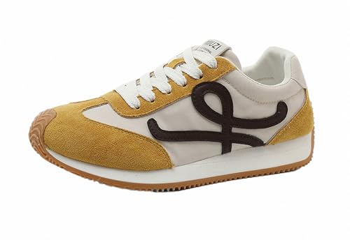 FQLGJMY Plateau-Sneaker Für Damen Canvas Klobige Dünne Sohle Niedriger Schnitt Atmungsaktiv Langlebig Aufzugsschuhe Bunt Vielseitig Modisch Lässig Frühling Herbst Reisen Gehen Alltag von FQLGJMY