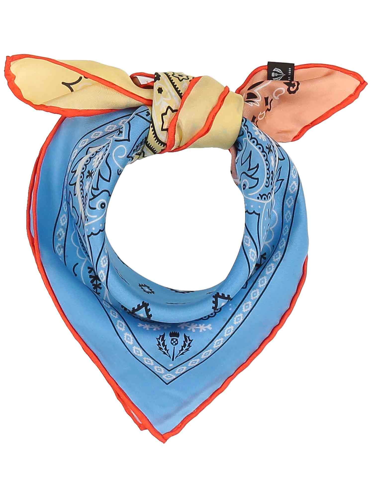 FRAAS - The Scarf Company - Nicki Seide Bandana azure - Gr. - OS von FRAAS - The Scarf Company