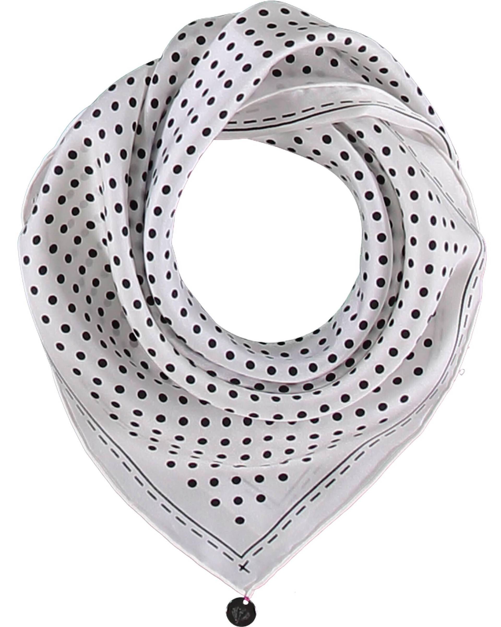 FRAAS - The Scarf Company - Nicki Seide Bandana white - Gr. - OS von FRAAS - The Scarf Company