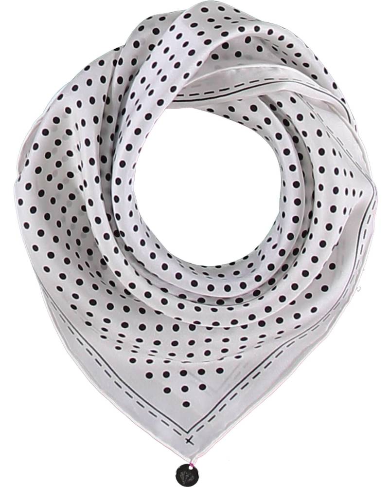 FRAAS - The Scarf Company - Nicki Seide Bandana white - Gr. - OS von FRAAS - The Scarf Company