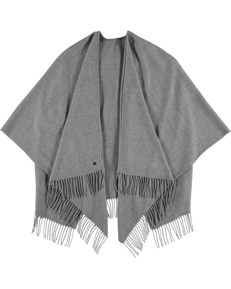 FRAAS - The Scarf Company - Ruana Polyacryl Ruana morning grey - Gr. - OS von FRAAS - The Scarf Company