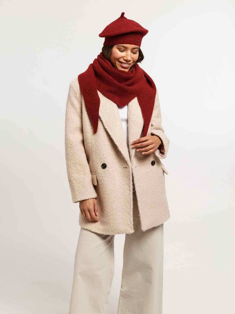 FRAAS - The Scarf Company - Strick-Baskenmütze Polyester Strick-Baskenmütze - Gr. - OS von FRAAS - The Scarf Company