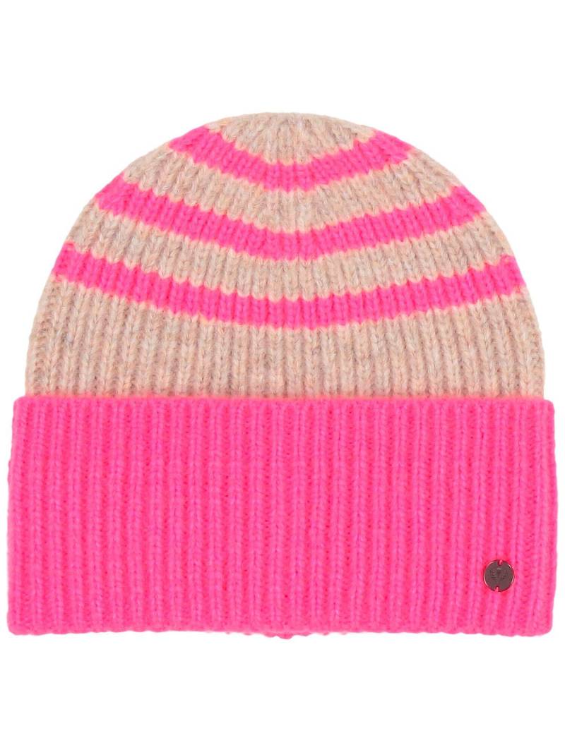 FRAAS - The Scarf Company - Strickmütze Polyacryl Strickmütze digital pink - Gr. - OS von FRAAS - The Scarf Company