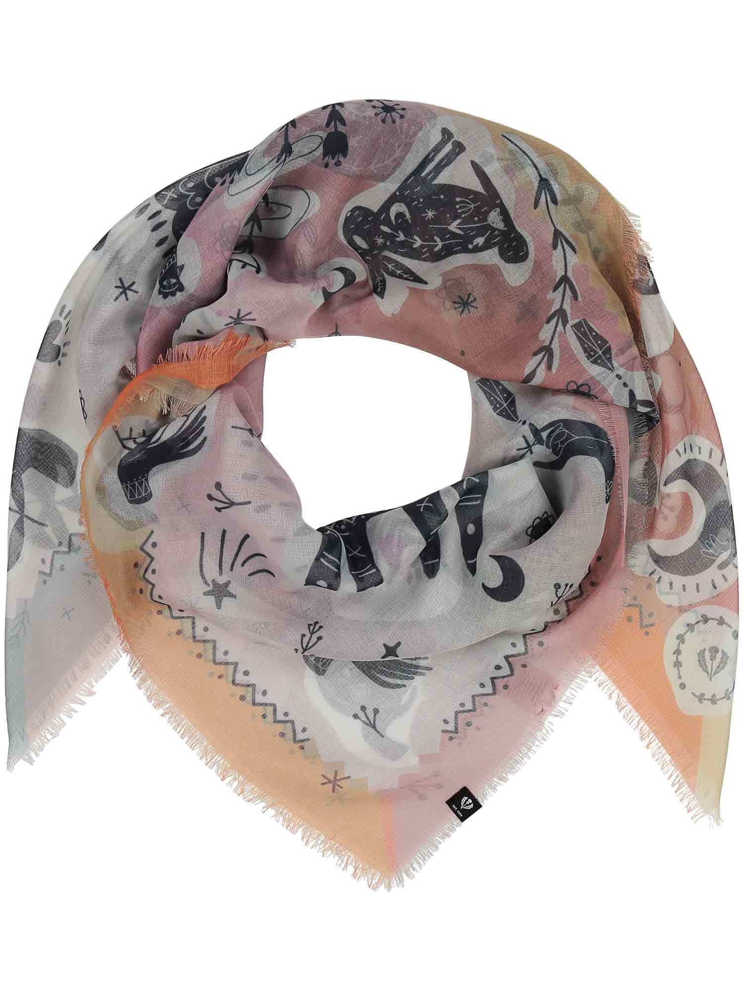 FRAAS - The Scarf Company - Tuch Polyester Tuch london fog - Gr. - OS von FRAAS - The Scarf Company