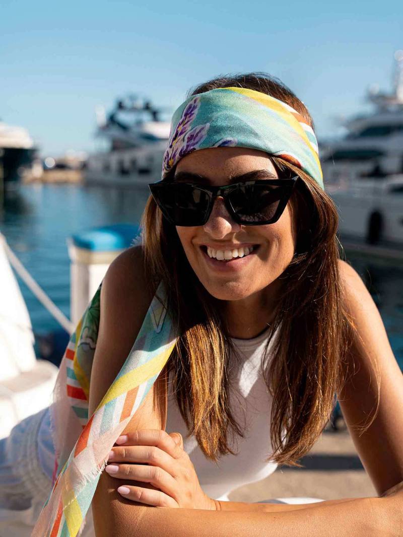 FRAAS - The Scarf Company - Tuch Polyester Tuch powder mint - Gr. - OS von FRAAS - The Scarf Company