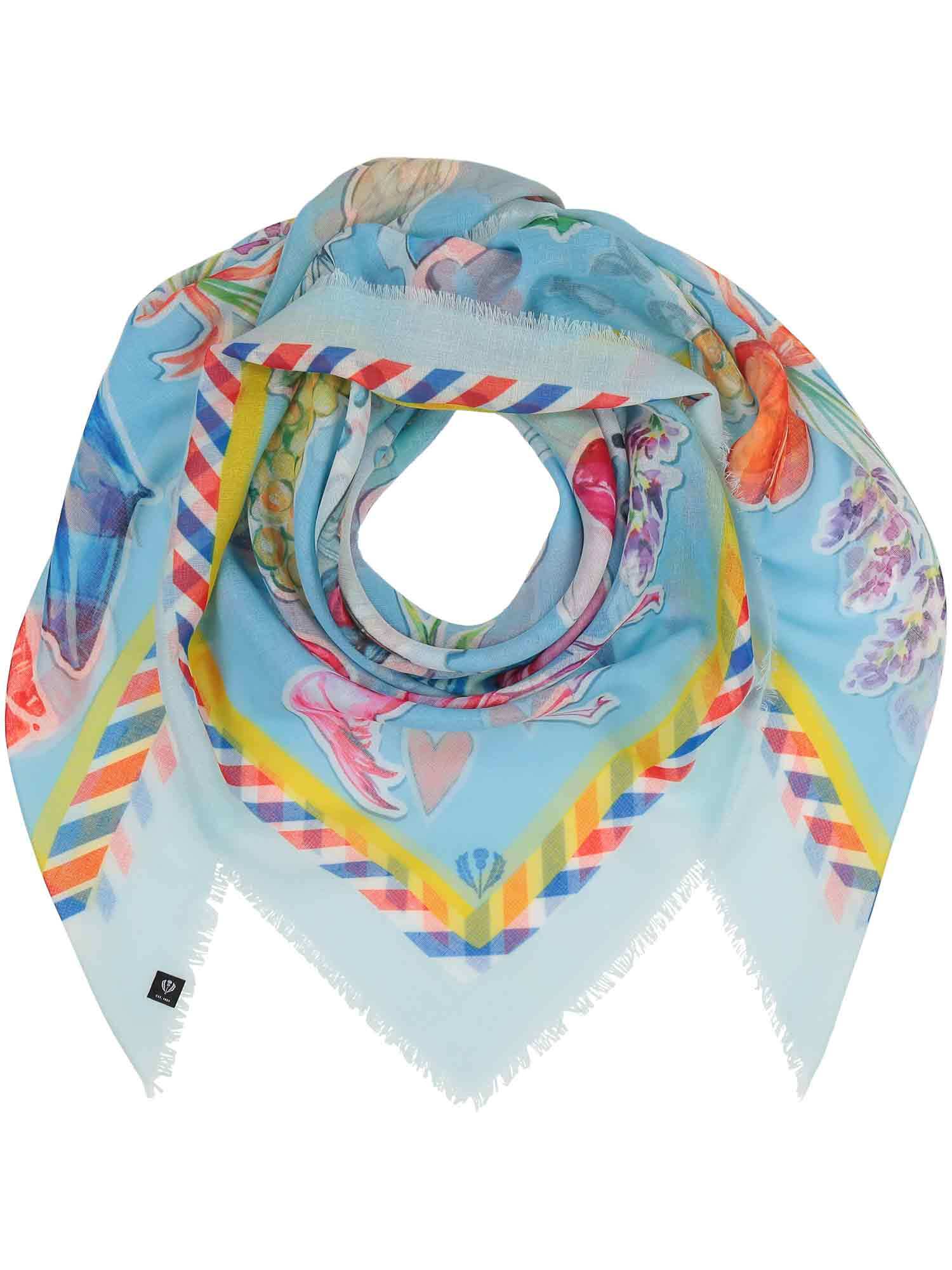 FRAAS - The Scarf Company - Tuch Polyester Tuch zen blue - Gr. - OS von FRAAS - The Scarf Company