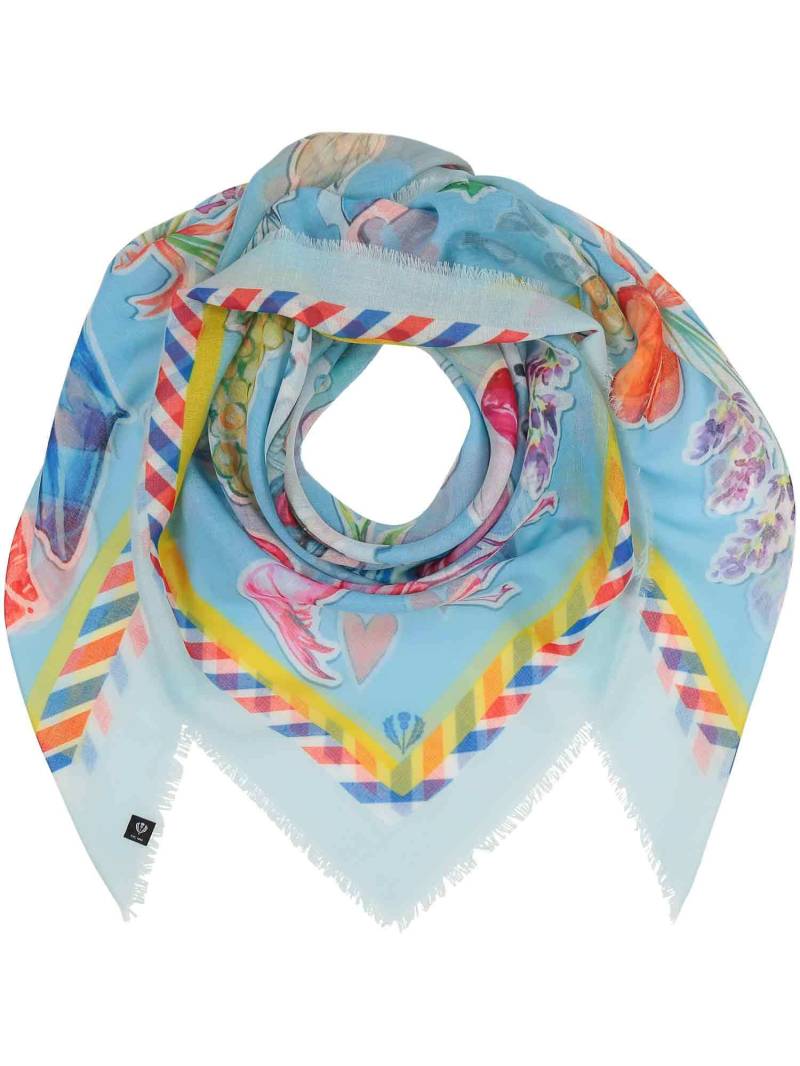 FRAAS - The Scarf Company - Tuch Polyester Tuch zen blue - Gr. - OS von FRAAS - The Scarf Company