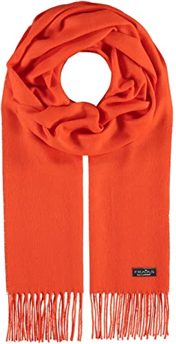 FRAAS Cashmink Schal 35 x 200 cm - Weicher als Kaschmir - Made in Germany - Schal einfarbig für Damen und Herren - Perfekt für Herbst und Winter Cyber Orange von FRAAS