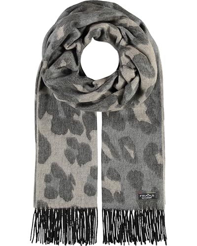 FRAAS Cashmink-Schal im Animal-Style - 56 x 200 cm - Made in Germany für Damen Beige von FRAAS