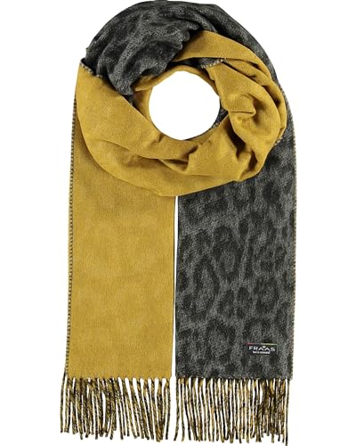 FRAAS Cashmink-Schal im Animal-Style - 35 x 200 cm - Made in Germany für Damen Grau von FRAAS