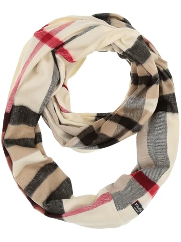 FRAAS Cashmink Loop Schal 56 x 70 cm - Weicher als Kaschmir - Karierter Schlauch-Schal für Damen von FRAAS