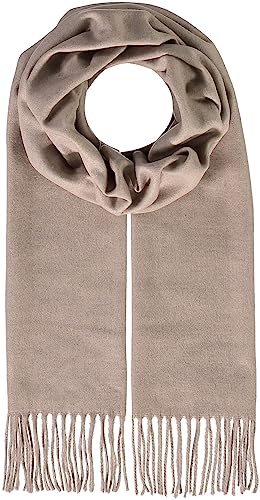 FRAAS Cashmink Schal 30 x 180 cm - Weicher als Kaschmir - Made in Germany - Schal einfarbig für Damen und Herren - Perfekt für Herbst und Winter Latte von FRAAS