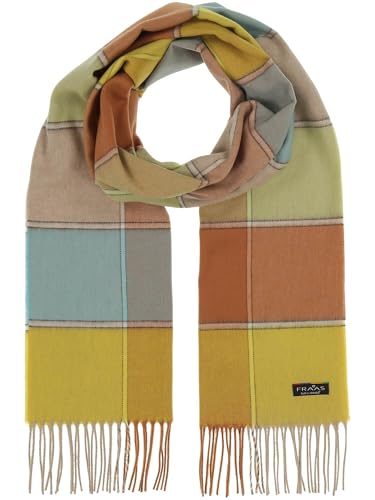 FRAAS Cashmink Schal 35 x 200 cm - Weicher als Kaschmir - Made in Germany - Block-Karo Schal für Damen - Perfekt für Herbst und Winter Chartreuse FRAAS Cashmink Schal 35 x 200 cm - Weicher als Kaschmir - Made in Germany - Block-Karo Schal für Damen - Perfekt für Herbst und Winter Chartreuse von FRAAS