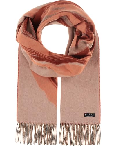 FRAAS Cashmink Schal 56 x 200 cm - Weicher als Kaschmir - Made in Germany - Schal mit Wave-Design für Damen - Perfekt für Herbst und Winter Peachy von FRAAS