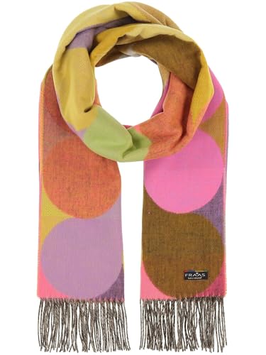 FRAAS Cashmink Schal 56 x 200 cm - Weicher als Kaschmir - Made in Germany - Stola mit gaphischem Muster für Damen - XXL Schal Multicolor von FRAAS