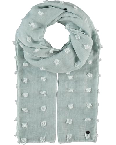 FRAAS Damen Fil Coupé Stola angenehm & weich - Perfekt für den Sommer - 180 x 90 cm - Polyester Neo Mint von FRAAS