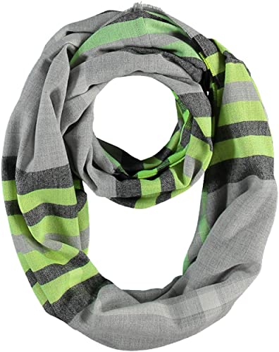 FRAAS Loop Schal 60 x 78 cm - Made in Germany - Karierter Schlauch-Schal für Damen - Polyacryl von FRAAS