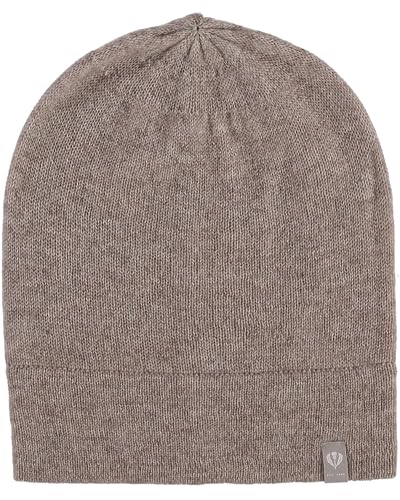FRAAS Damen Mütze aus Kaschmir - 24 x 27 cm - warme Beanie für kalte Tage von FRAAS
