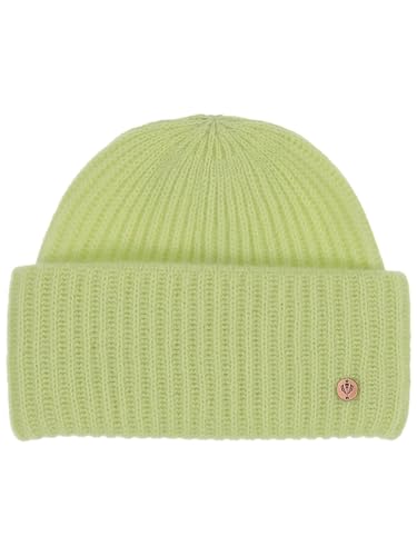 FRAAS Damen Mütze aus Kaschmir - 24 x 20 cm - warme Beanie mit Rippenmuster von FRAAS