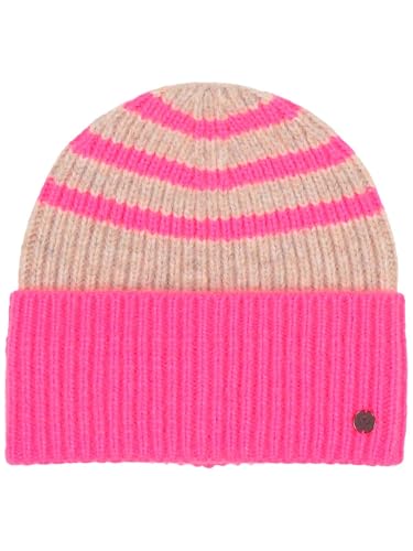 FRAAS Damen Mütze gestreift - Strickmütze mit Rippenmuster - warme Beanie für kalte Tage von FRAAS