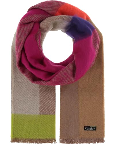 FRAAS Damen-Schal aus Cashmink - 62 x 180 cm - Feiner als Cashmere - Perfekt für Herbst und Winter - Sustainability Edition - Made in Germany Camel von FRAAS