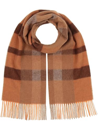 FRAAS Damen-Schal aus Wolle mit Karo-Design - 43 x 195 cm - Perfekt für Herbst und Winter - Made in Germany - Sustaninability Edition Orange FRAAS Damen-Schal aus Wolle mit Karo-Design - 43 x 195 cm - Perfekt für Herbst und Winter - Made in Germany - Sustaninability Edition Orange von FRAAS
