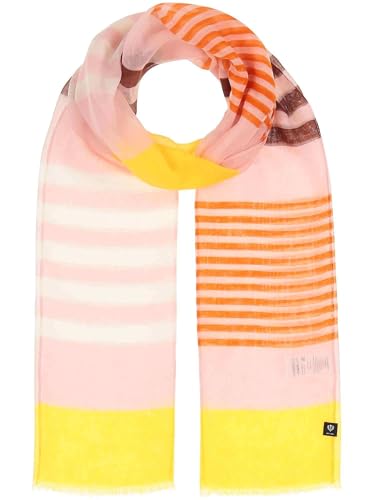 FRAAS Damen Schal gestreift - 50 x 180 cm - nachhaltig aus recyceltem Polyester - Perfekt für den Sommer - Sustainability Edition Blossom von FRAAS