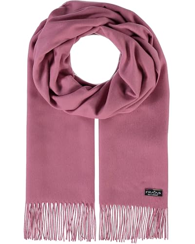 FRAAS Cashmink Schal 56 x 200 cm - Weicher als Kaschmir - Made in Germany - Stola einfarbig für Damen - XXL Schal Rosa von FRAAS