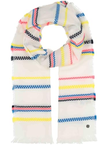 FRAAS Damen Schal mit Streifen - 50 x 180 cm - leichtes Accessoire für den Sommer in Baumwollmischung von FRAAS