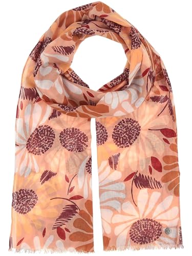 FRAAS Damen Schal mit XL Blumen-Print - 50 x 180 cm Größe - aus Baumwolle von FRAAS