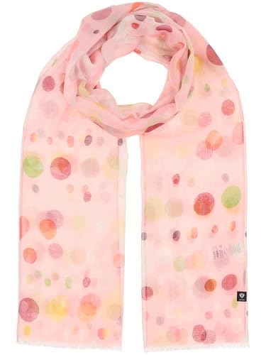 FRAAS Damen Schal mit bunten Punkten - 50 x 180 cm - nachhaltig aus recyceltem Polyester - Perfekt für den Sommer - Sustainability Edition Blossom von FRAAS