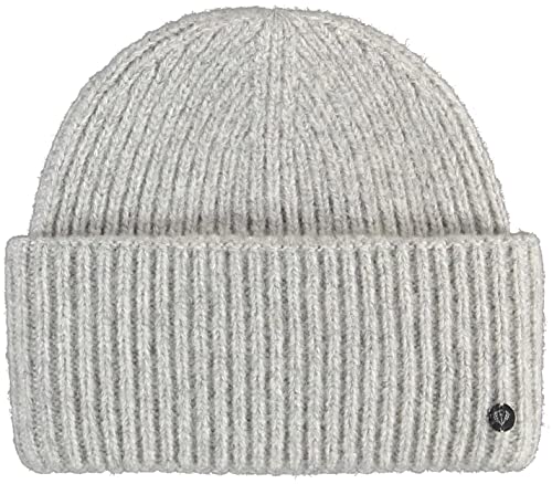 FRAAS Strickmütze Unisex - One Size Strickbeanie für Damen und Herren - Perfekt für Herbst und Winter Silver von FRAAS