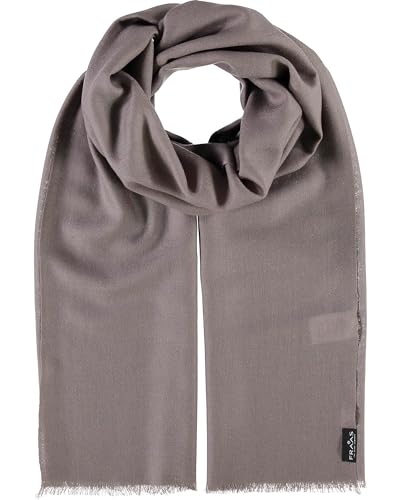 FRAAS Woll-Schal für Damen & Herren - Maße 70 x 190 cm - Damen Schal in vielen verschiedenen Farben - Perfekt für Frühling & Sommer Taupe von FRAAS