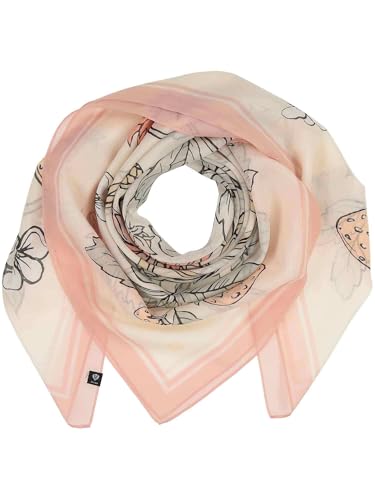 FRAAS Halstuch Damen mit Erdbeeren und Blumen- 103 x 103 cm - in Seidenmischung - leichter Schal für den Sommer Blossom FRAAS Halstuch Damen mit Erdbeeren und Blumen- 103 x 103 cm - in Seidenmischung - leichter Schal für den Sommer Blossom von FRAAS