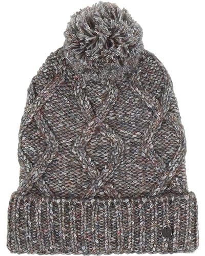 FRAAS Mütze Damen - Strickmütze in Wollmischung - Wärmend und Hautfreundlich - One Size Granite Grey von FRAAS