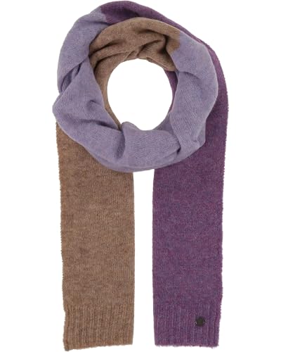 FRAAS Schal für Damen und Herren - 40 x 180 cm - gestreifter Strickschal - Strick-Stola warm und weich - für die kalte Jahreszeit - Sustainability Edition Berry von FRAAS