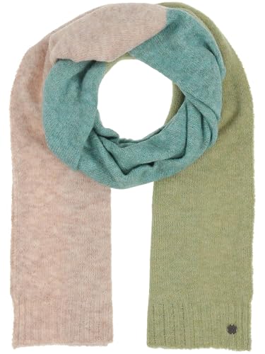 FRAAS Schal für Damen und Herren - 40 x 180 cm - gestreifter Strickschal - Strick-Stola warm und weich - für die kalte Jahreszeit - Sustainability Edition Powder Mint von FRAAS