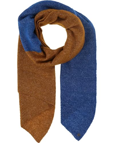 FRAAS Schal für Damen und Herren - 64 x 170 cm - zweifarbiger Strickschal - Strick Stola Warm und weich - für die kalte Jahreszeit - Sustainability Edition Industrial Blue von FRAAS