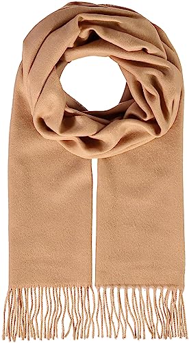 FRAAS Cashmink Schal 30 x 180 cm - Weicher als Kaschmir - Made in Germany - Schal einfarbig für Damen und Herren - Perfekt für Herbst und Winter Camel von FRAAS