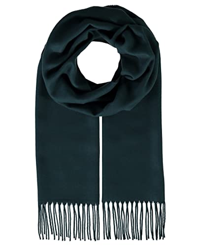 FRAAS Cashmink Schal 30 x 180 cm - Weicher als Kaschmir - Made in Germany - Schal einfarbig für Damen und Herren - Perfekt für Herbst und Winter Dark Petrol von FRAAS