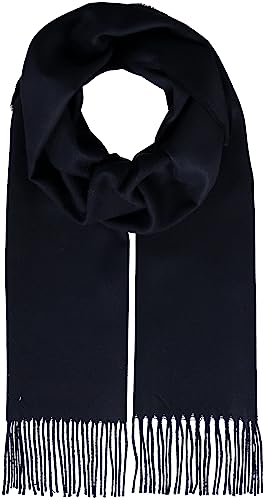 FRAAS Cashmink Schal 30 x 180 cm - Weicher als Kaschmir - Made in Germany - Schal einfarbig für Damen und Herren - Perfekt für Herbst und Winter Navy von FRAAS