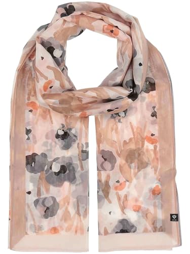 FRAAS Stola Damen mit Aquarell Blumen-Muster - 65 x 180 cm - in Seidenmischung - leichter Schal für den Sommer von FRAAS