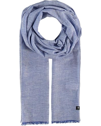 FRAAS Stola in Hanfmischung einfarbig - 63x198 cm - leichter Schal perfekt für Frühling und Sommer von FRAAS