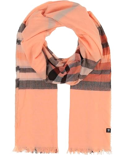 FRAAS Stola mit Karo-Design - 93x200 cm - leichter Schal für Frühling und Sommer - Sustainabiliy Edition von FRAAS