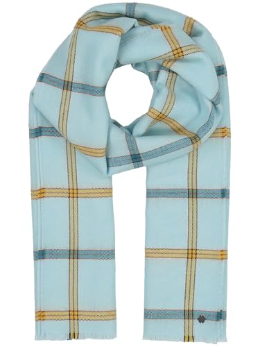 FRAAS Stola mit Karo-Muster - 85 x 220 cm - leichter Schal aus Wolle - Made in Germany - Sustainability Edition von FRAAS
