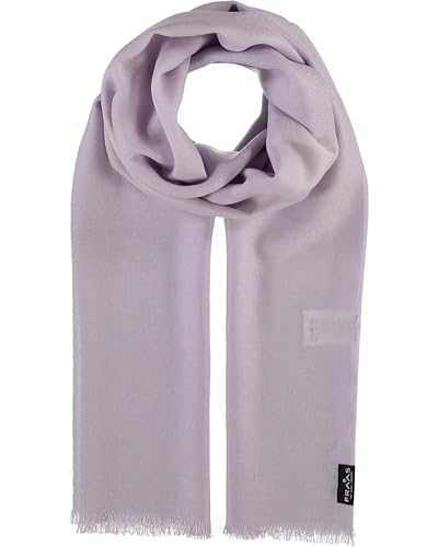 FRAAS Woll-Schal für Damen & Herren - Maße 70 x 190 cm - Damen Schal in vielen verschiedenen Farben - Perfekt für Frühling & Sommer Lavendel von FRAAS