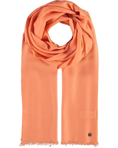 FRAAS Woll-Schal für Damen & Herren - Maße 70 x 190 cm - Damen Schal in vielen verschiedenen Farben - Perfekt für Frühling & Sommer Peach von FRAAS