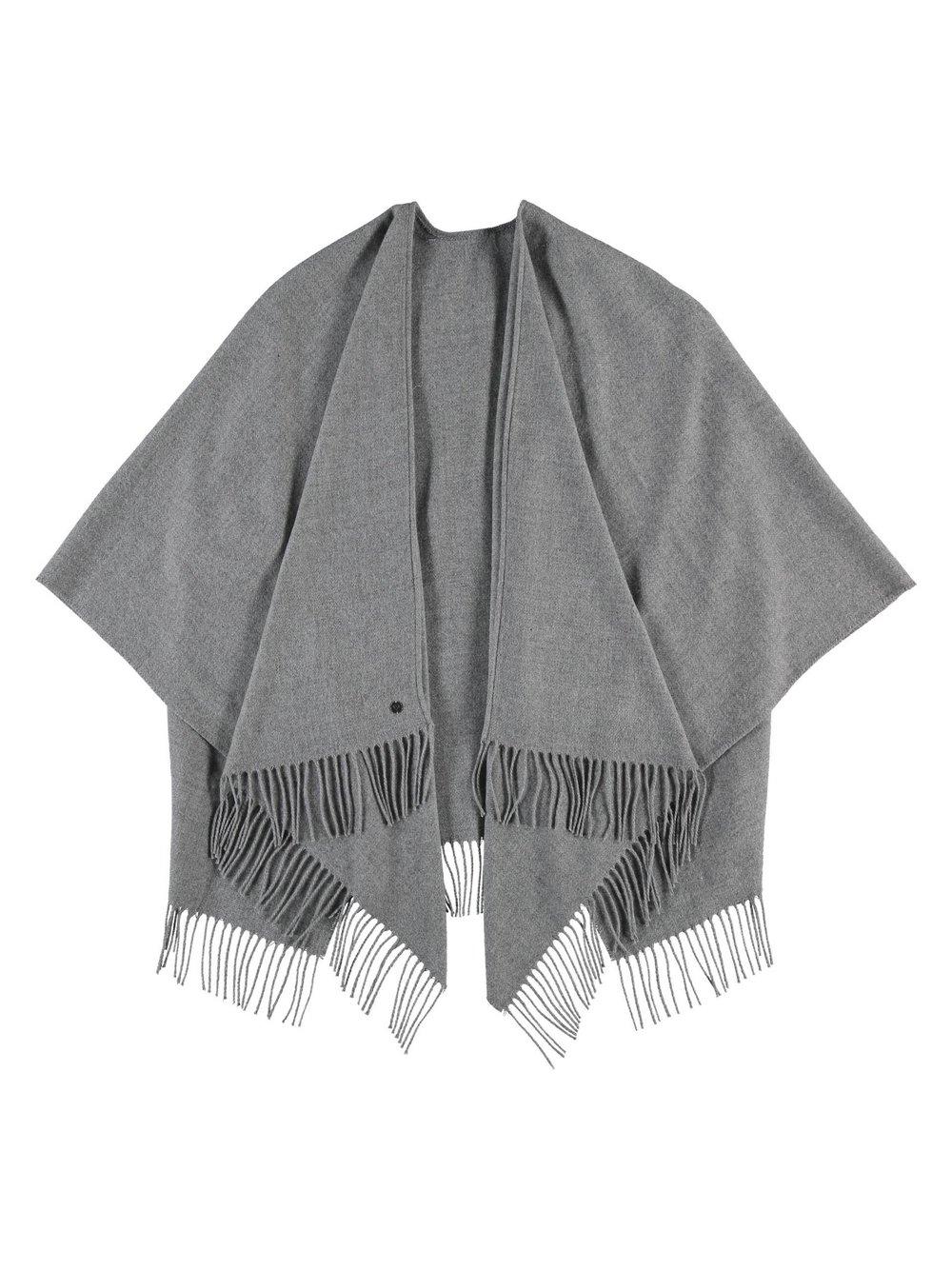 Fraas Poncho Damen, hellgrau von FRAAS